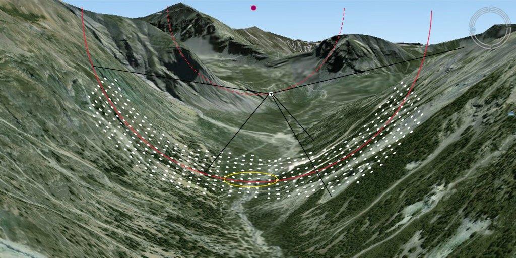 Miroirs dans le vallon